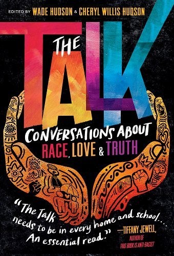 A book cover showing a colorful graphic of the title, 'the talk.'