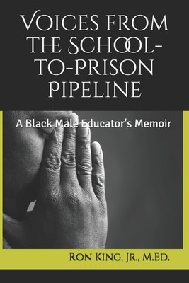 A Black man rests his head in is hands, under the subtitle 'a Black male educator's memoir.'