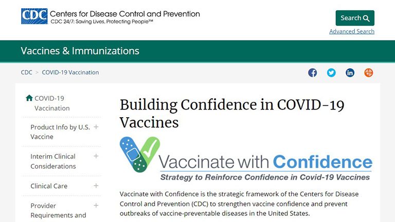 A web page banner reads 'COVID-19 Vaccine Boosters.'