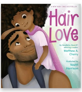 A book titled Hair Love.