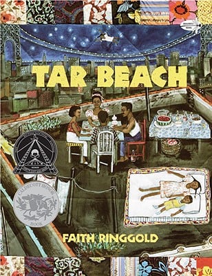 A book titled Tar Beach.