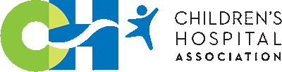 Logo for the Childrens  Hospital Association.