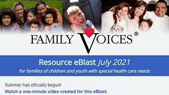 Preview of an email newsletter called the Resource eBlast.