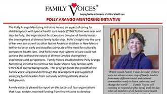 Preview of the document summarizing the polly arango mentoring initiative. 