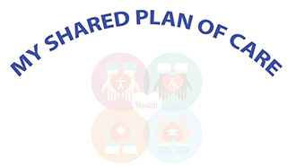 A sample of the first page of a shared plan of care.