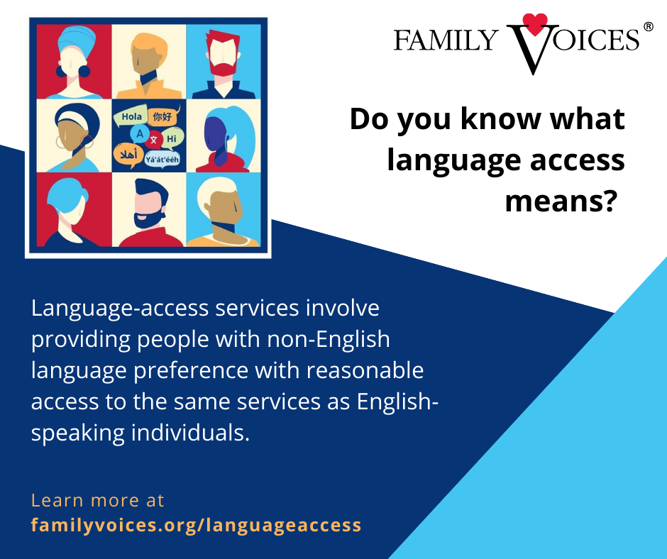 Language-access services involve providing people with non-English language preference with reasonable access to the same services as English-speaking individuals.