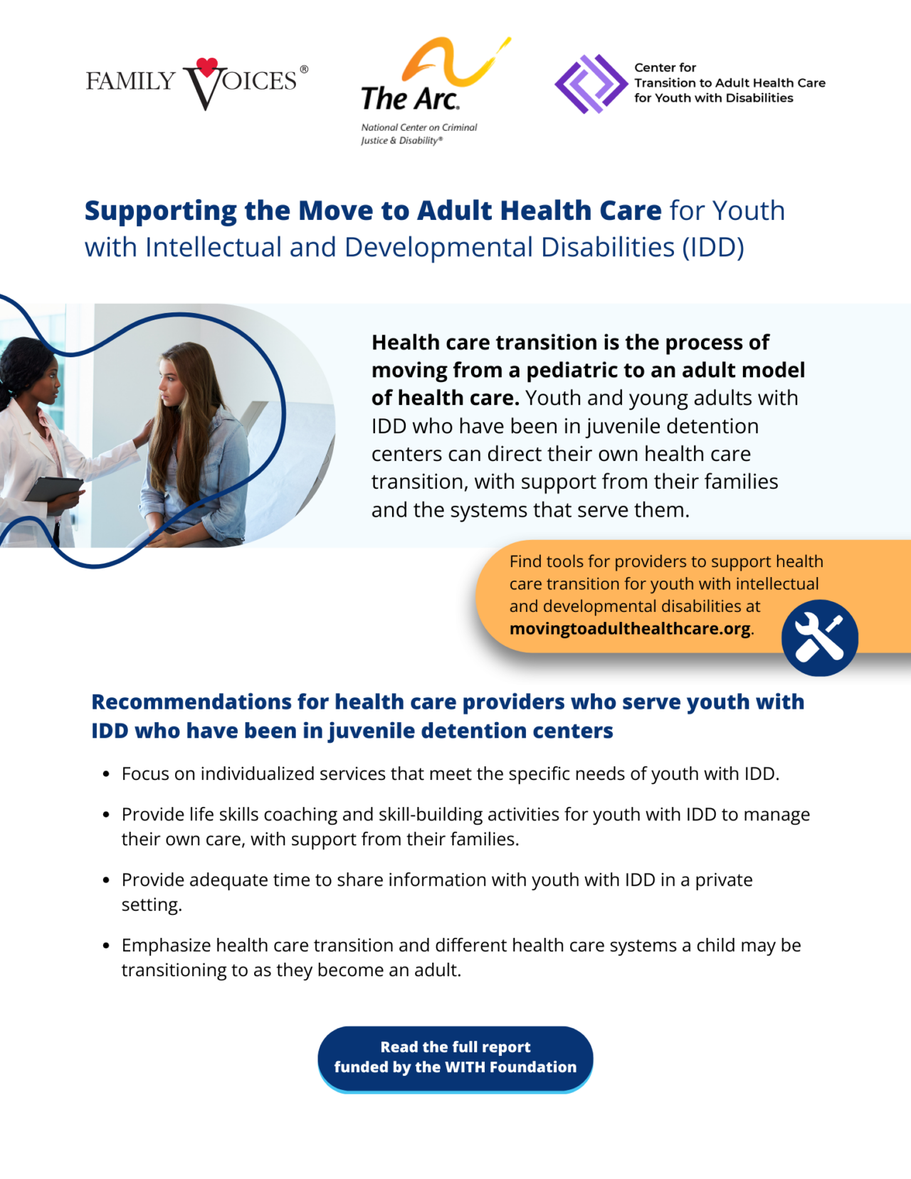 Resources | Center for Transition to Adult Health Care for Youth with ...