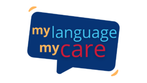 My language my care, course logo.