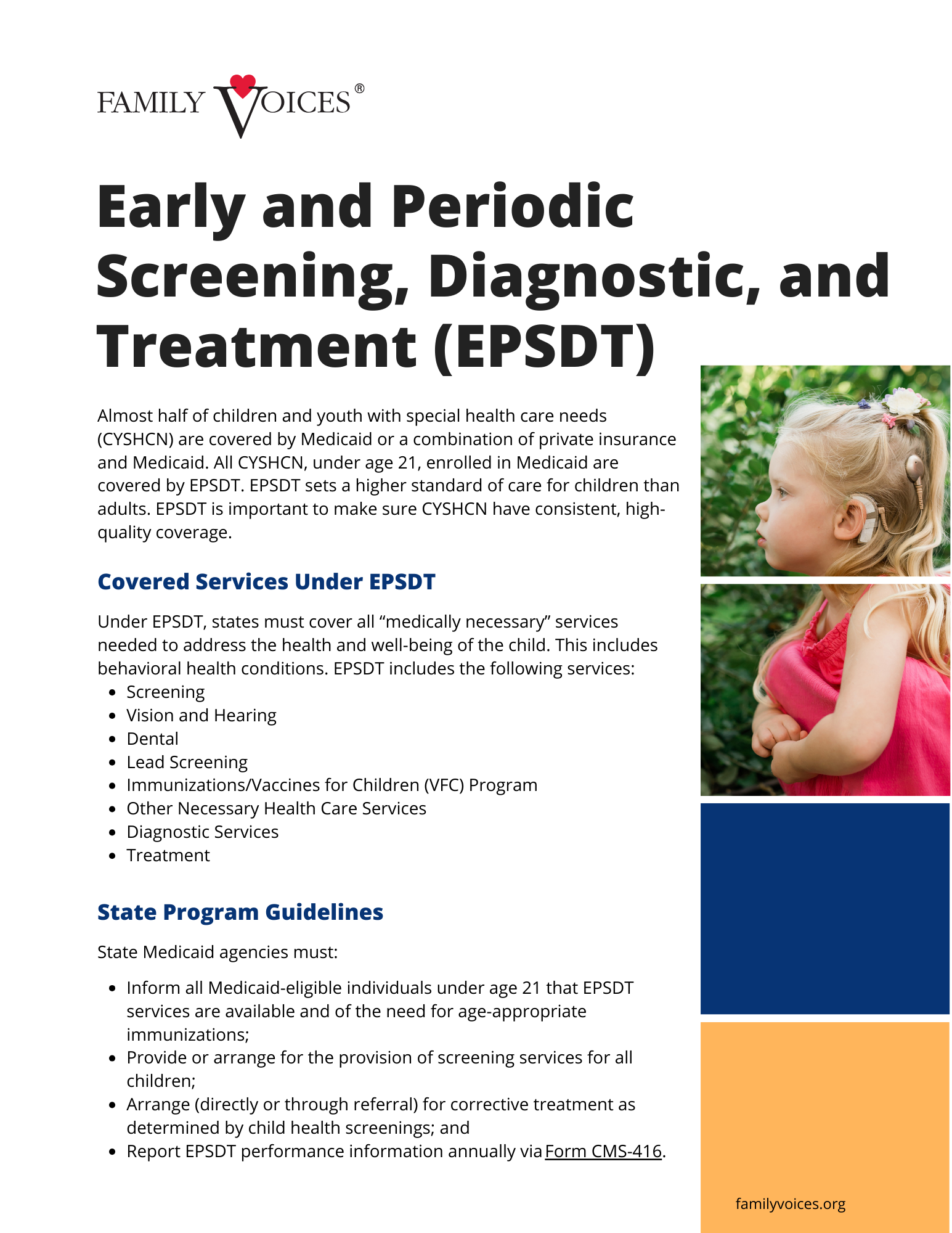 EPSDT Information Sheet