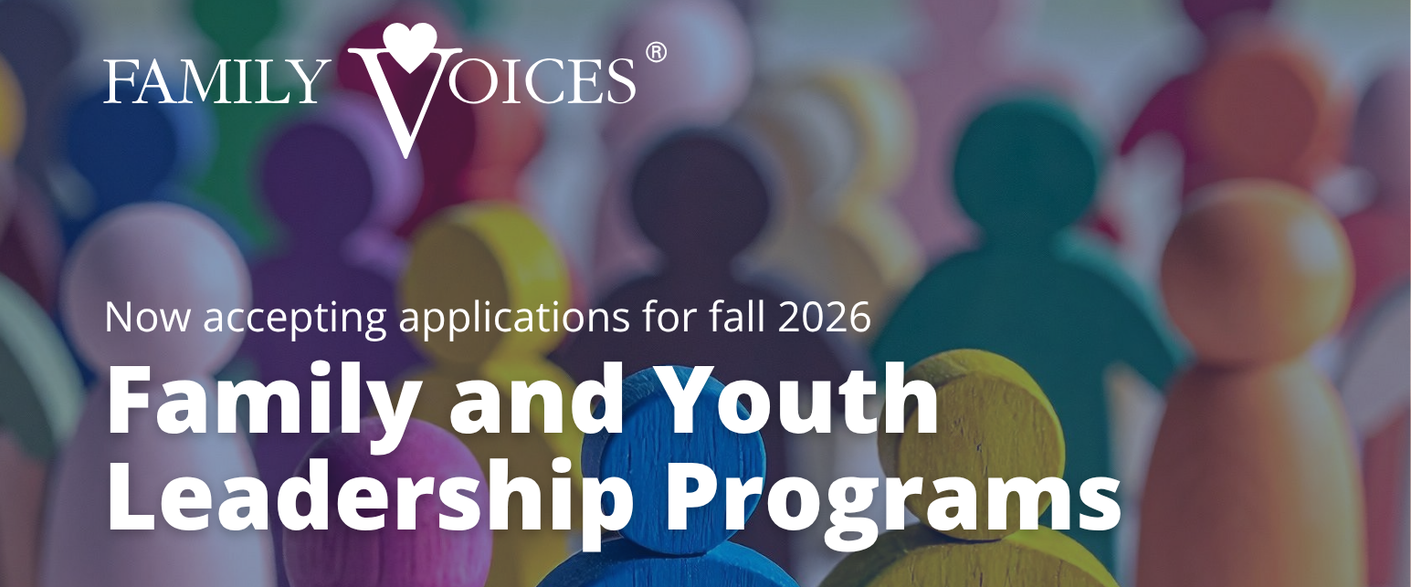 Now accepting applications for fall 2026 Family and Youth Leadership Programs